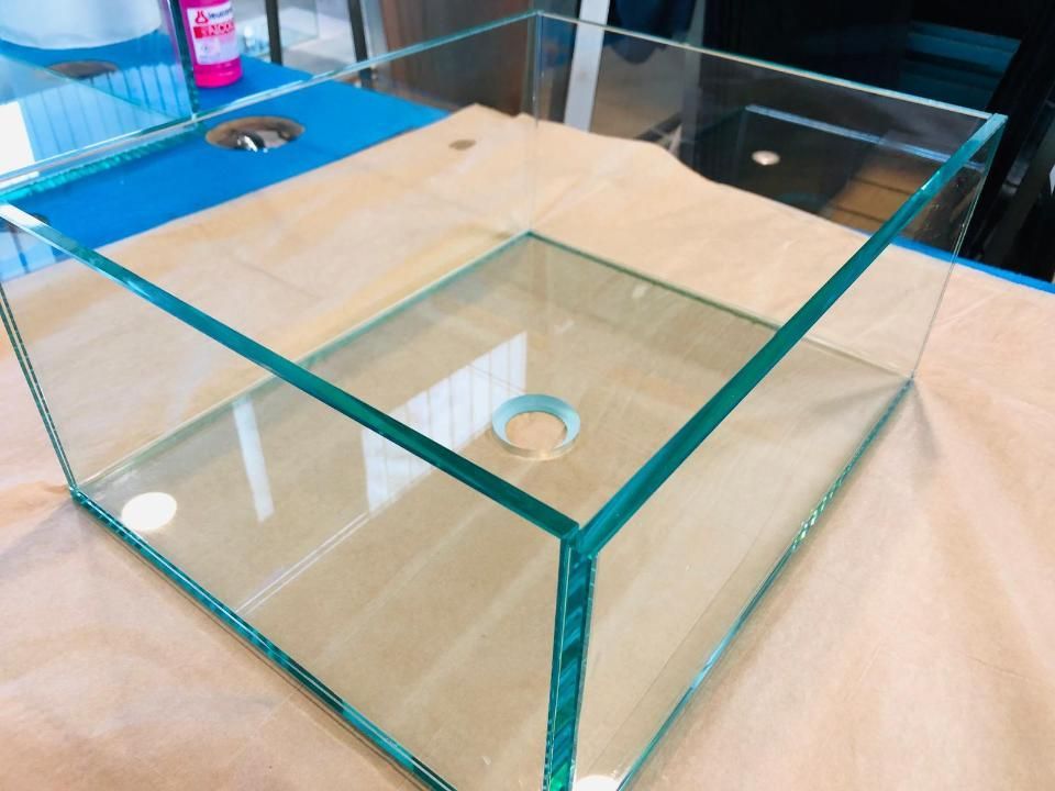 tavolino in vetro