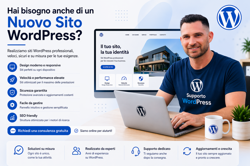 Realizzazione siti wordpress