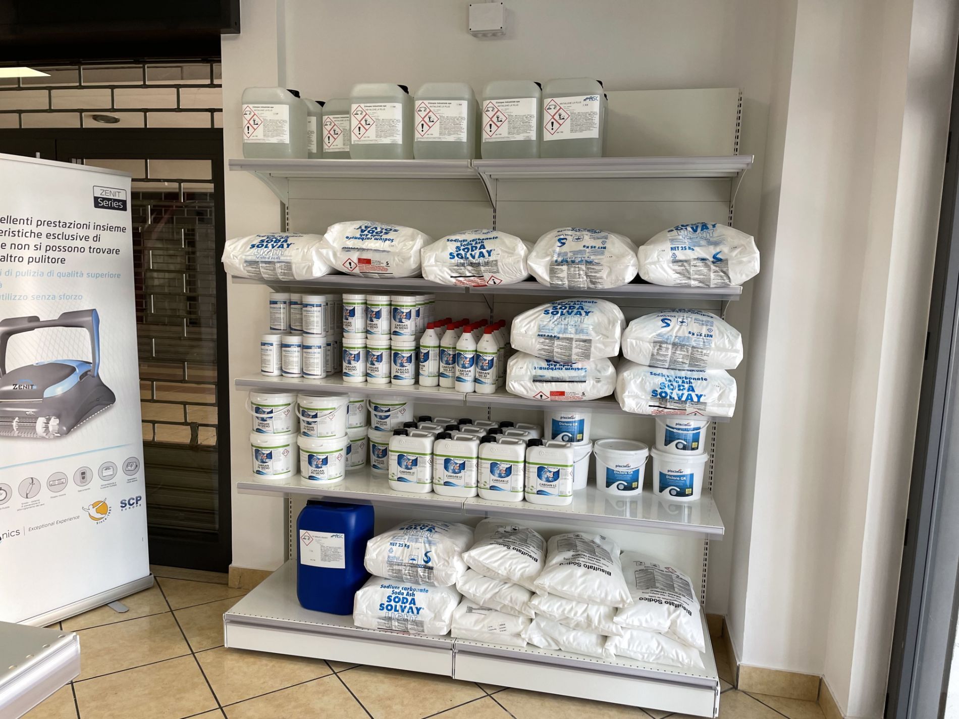 Prodotti per la piscina