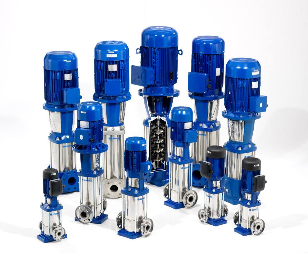 vendita accessori per pompe a pressione