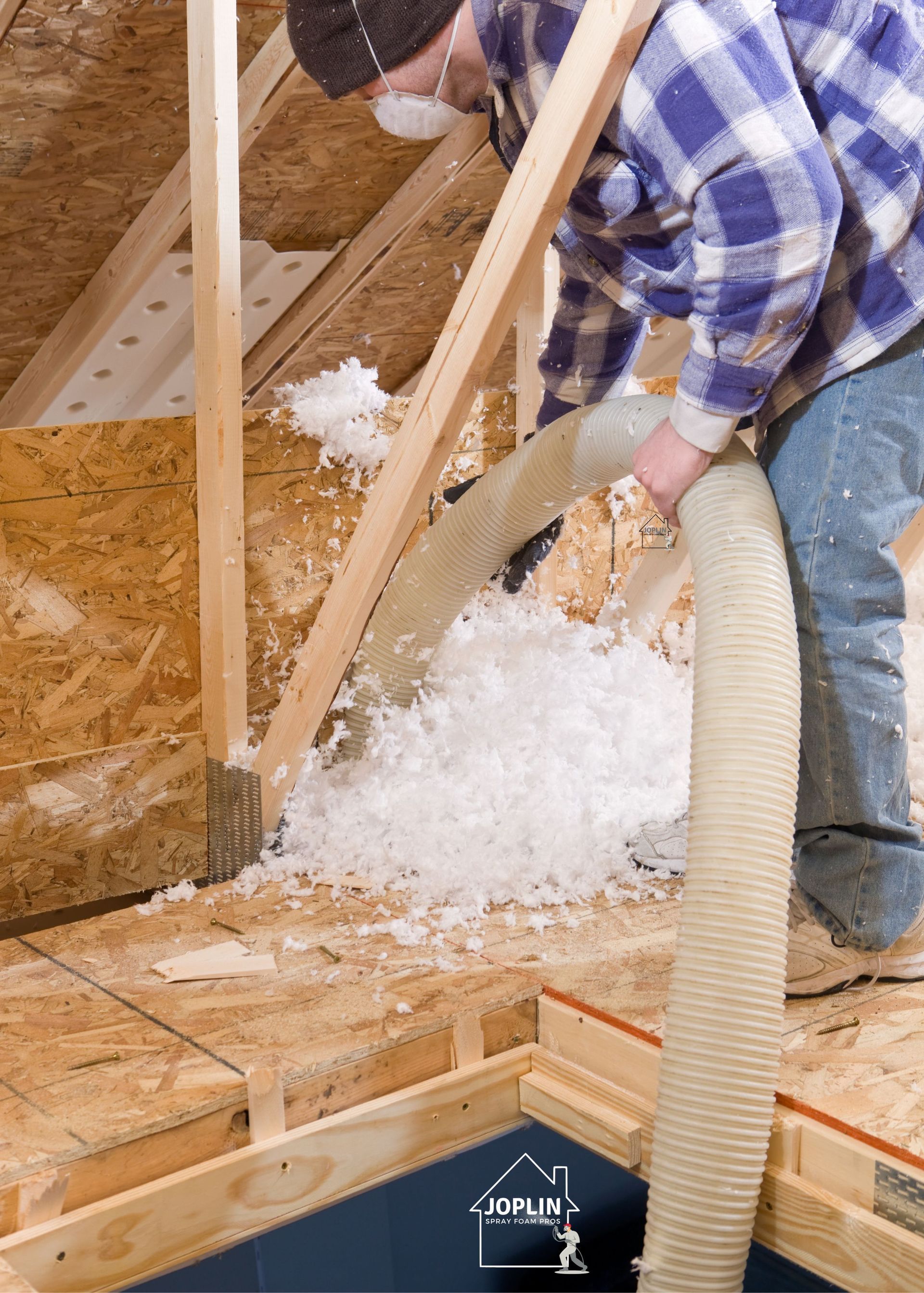 A Spray Foam Insulation Expert Performing Quality and Professional Insulation Installation