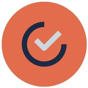 Alarm clock icon, white with black details.