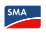 A blue and red logo with the word sma on it.