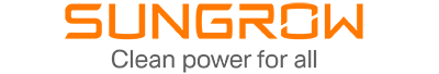 A logo for sungrow clean power for all