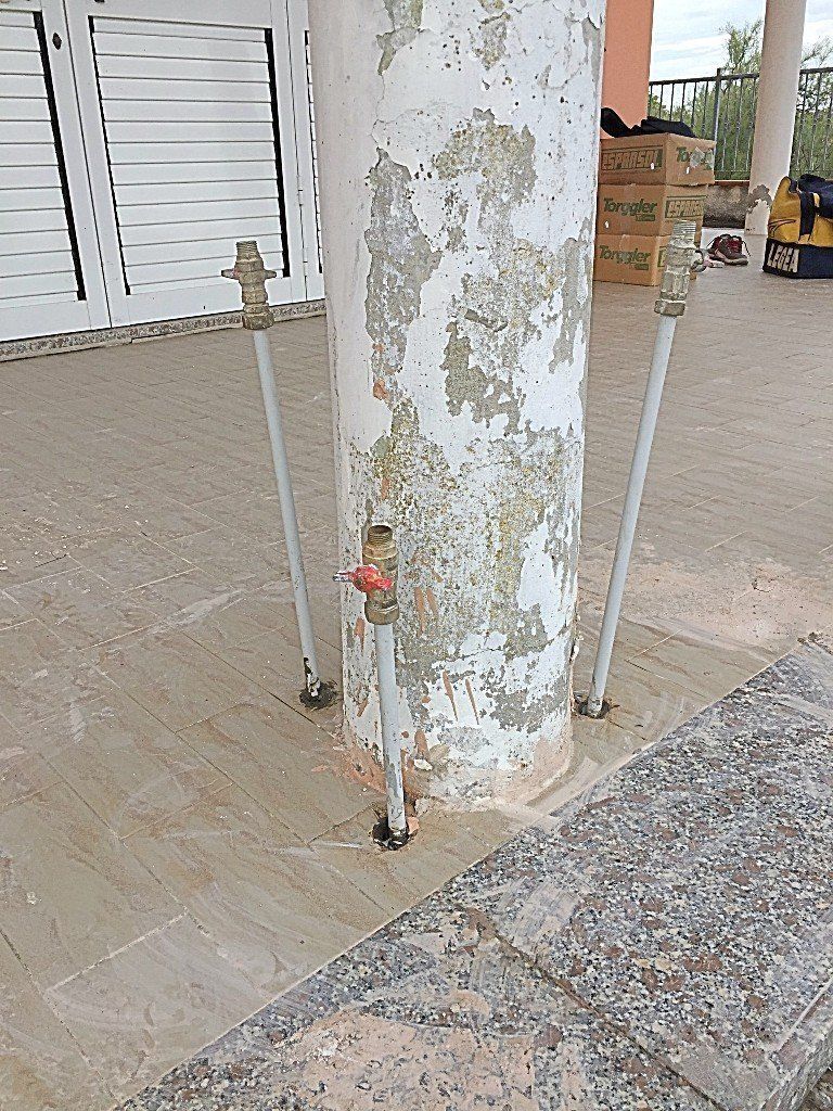 Iniezione di cemento