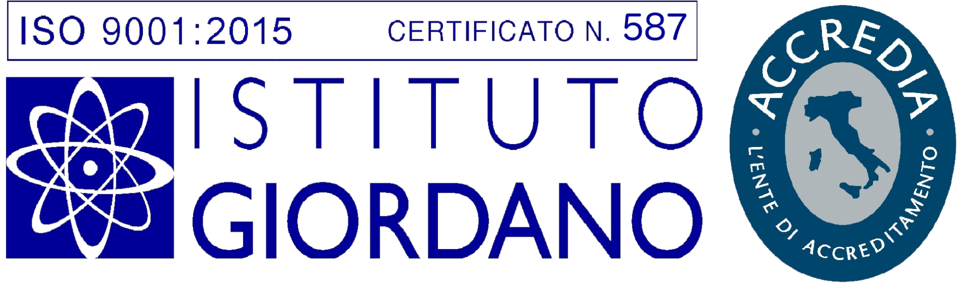 Certificato Qualità n. 587 ISO 9001:2015 - Drill Geosystem