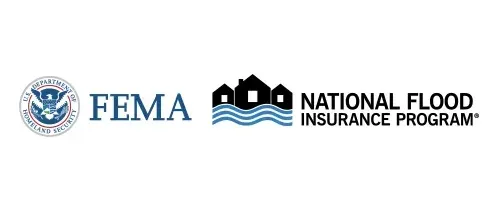 The state auto insurance companies logo is blue and white
