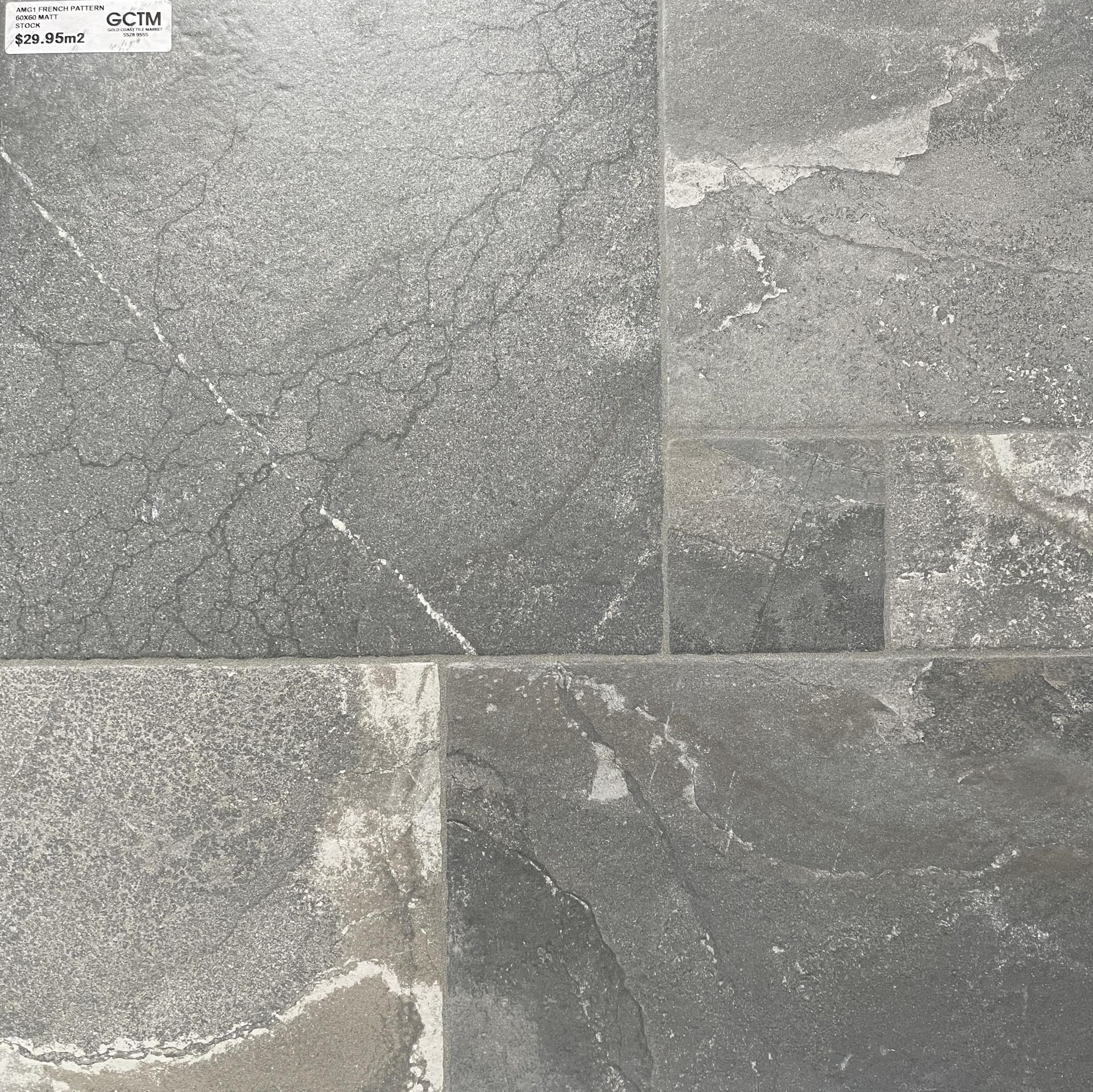 AMG1 French pattern matt tile