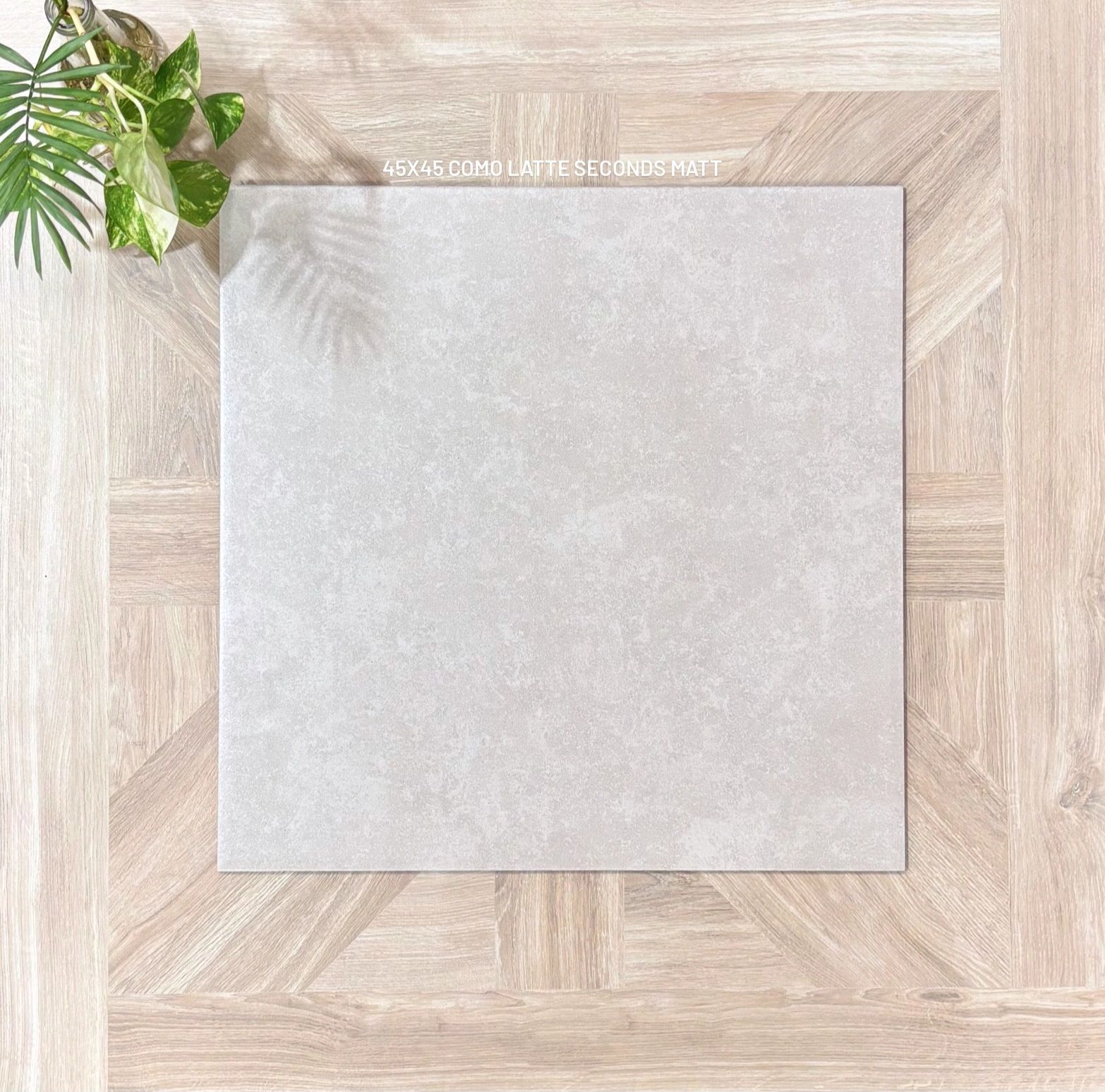 45X45CM COMO SECONDS LATTE $19.95M2