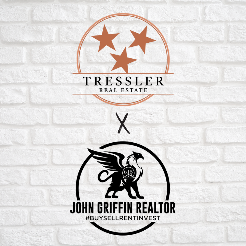 John Griffin Realtor logo and Tressler Real Estate logo.