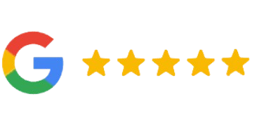 Google logo in blue, red, yellow, and green.