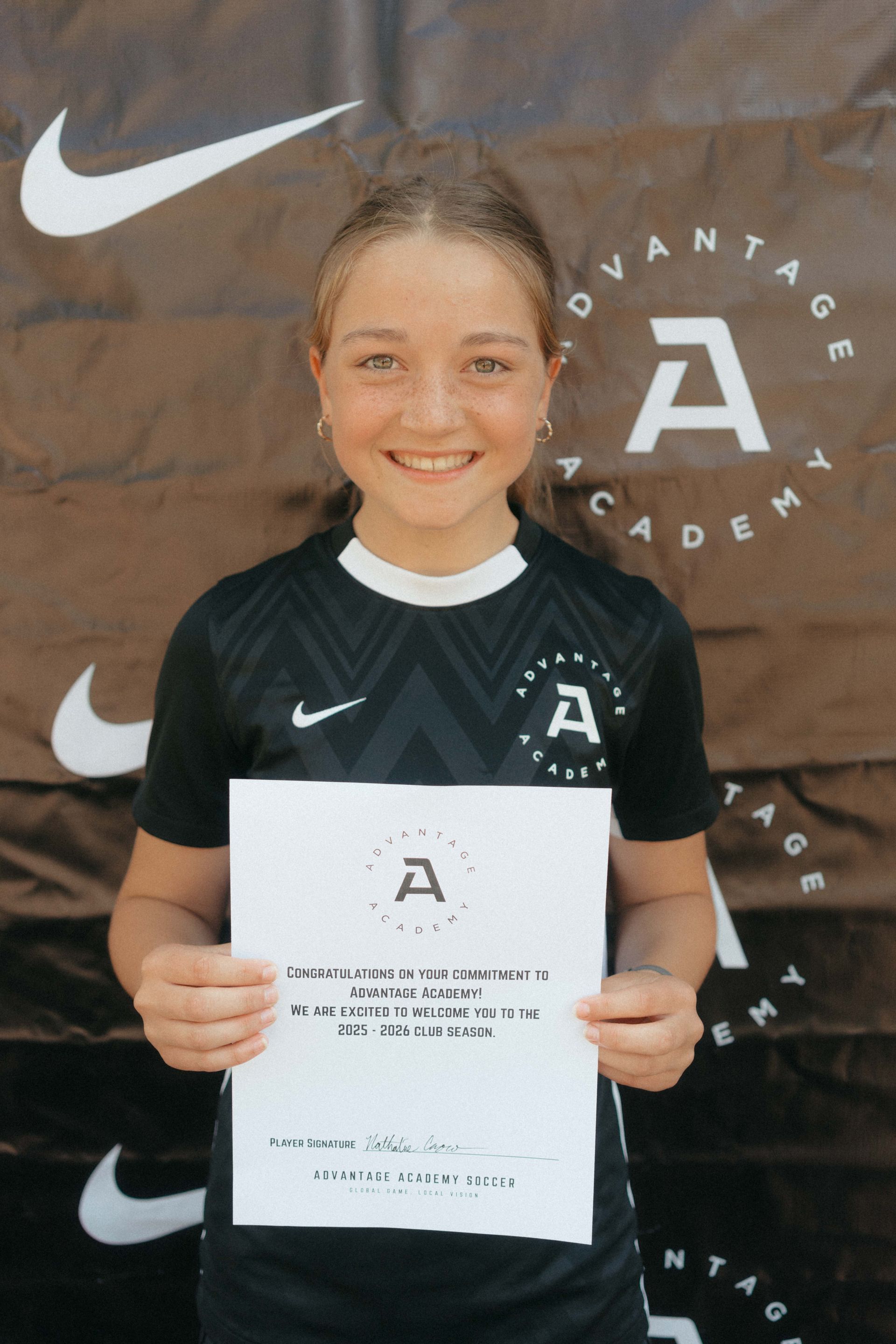 Josie Wagner - developmental league coach for Advantage Academy