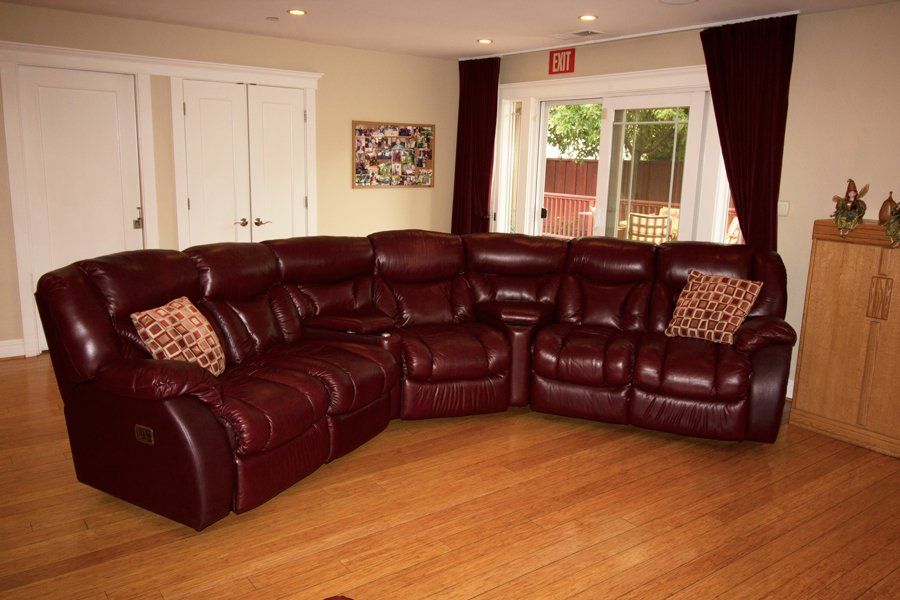 living room with couch