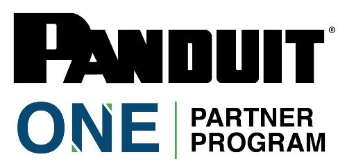 The panduit one partner program logo is shown on a white background.