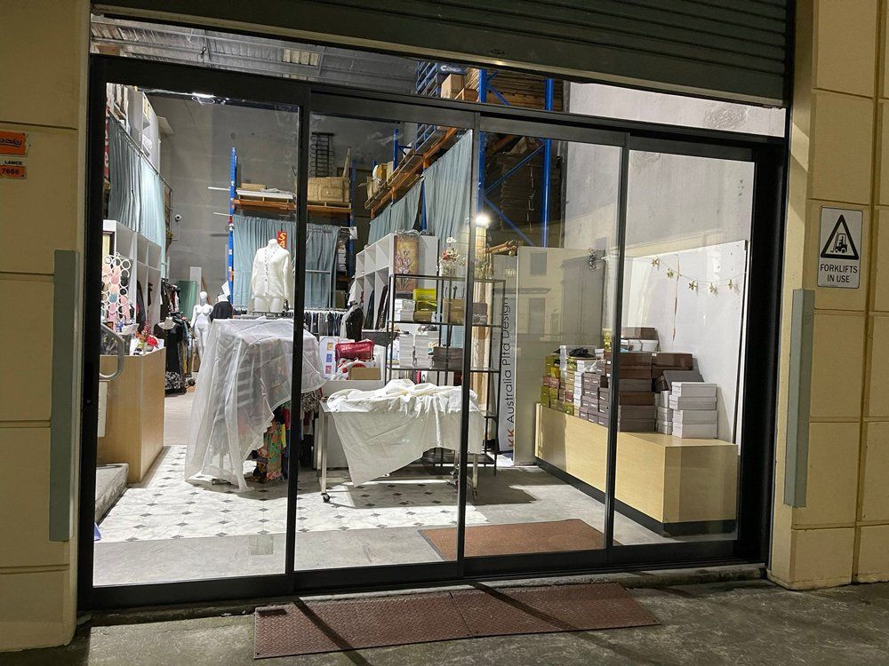 Factory Glass Door — Smithfield, ACT — European Glazing Pty Limited