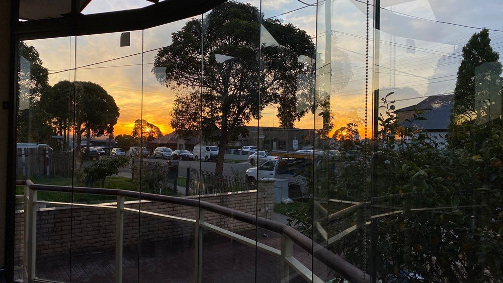 Balcony at Sunset — Smithfield, ACT — European Glazing Pty Limited