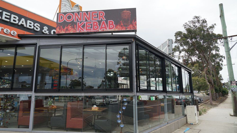 Donner Kebab — Smithfield, ACT — European Glazing Pty Limited