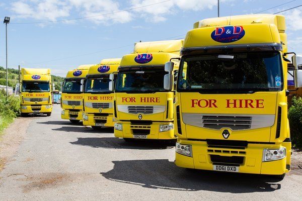 Lorries for hire
