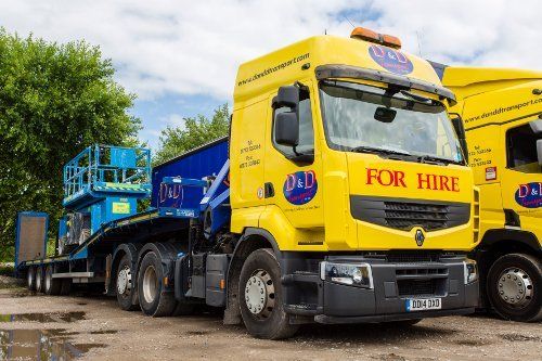 low loader trailer hire