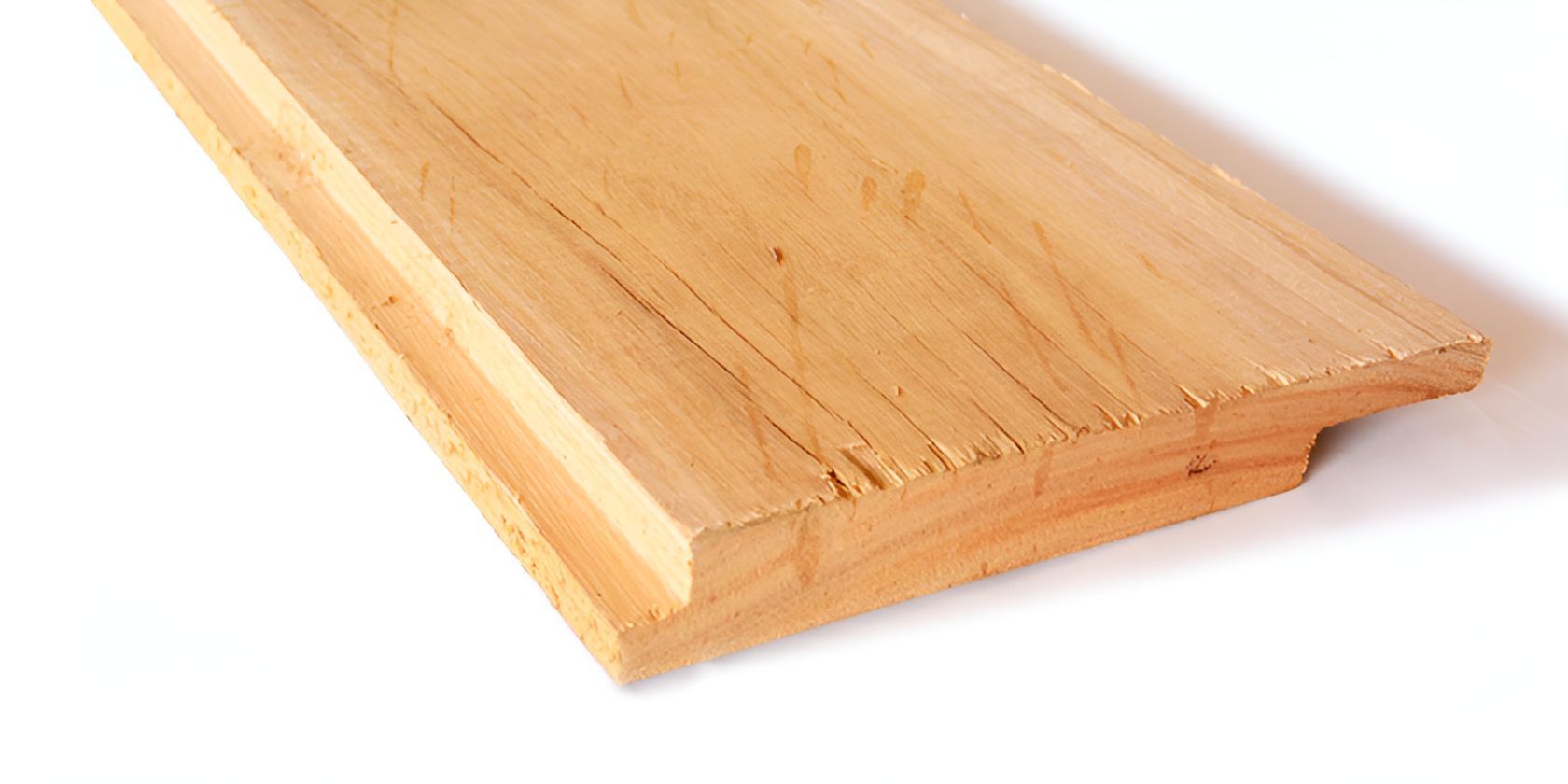 A close up of a piece of timber cladding — Machin's Sawmill Pty Ltd In Wingham, NSW