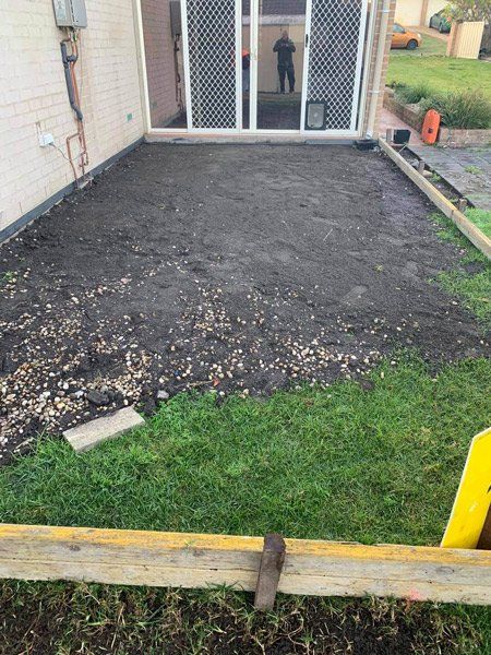 Residential Shed Slab in Progress — BJ's Concreting in North Huskisson, NSW