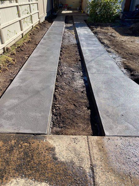 New Build Vehicle Driveway — BJ's Concreting in North Huskisson, NSW