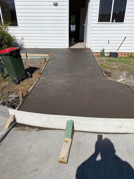 Newly Construct Footpath — BJ's Concreting in North Huskisson, NSW