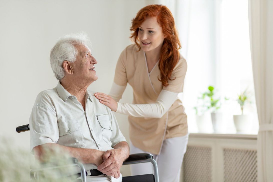 assistenza domiciliare per paziente anziano