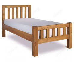 children's wooden bed