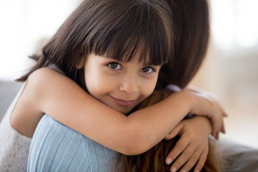 Child Custody — Little Daughter Hugging Mother in Kingsport, TN