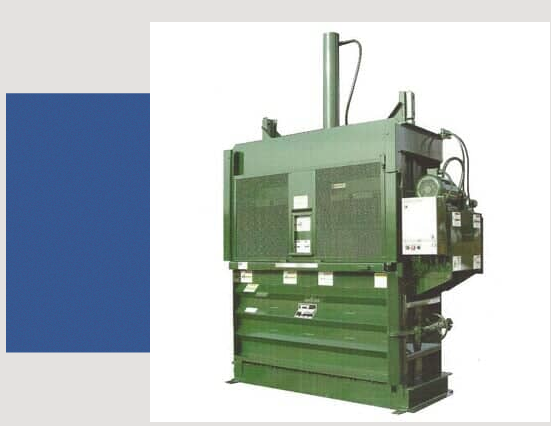 Green-colored Vertical Baler — trash compactor in Commerce City, CO