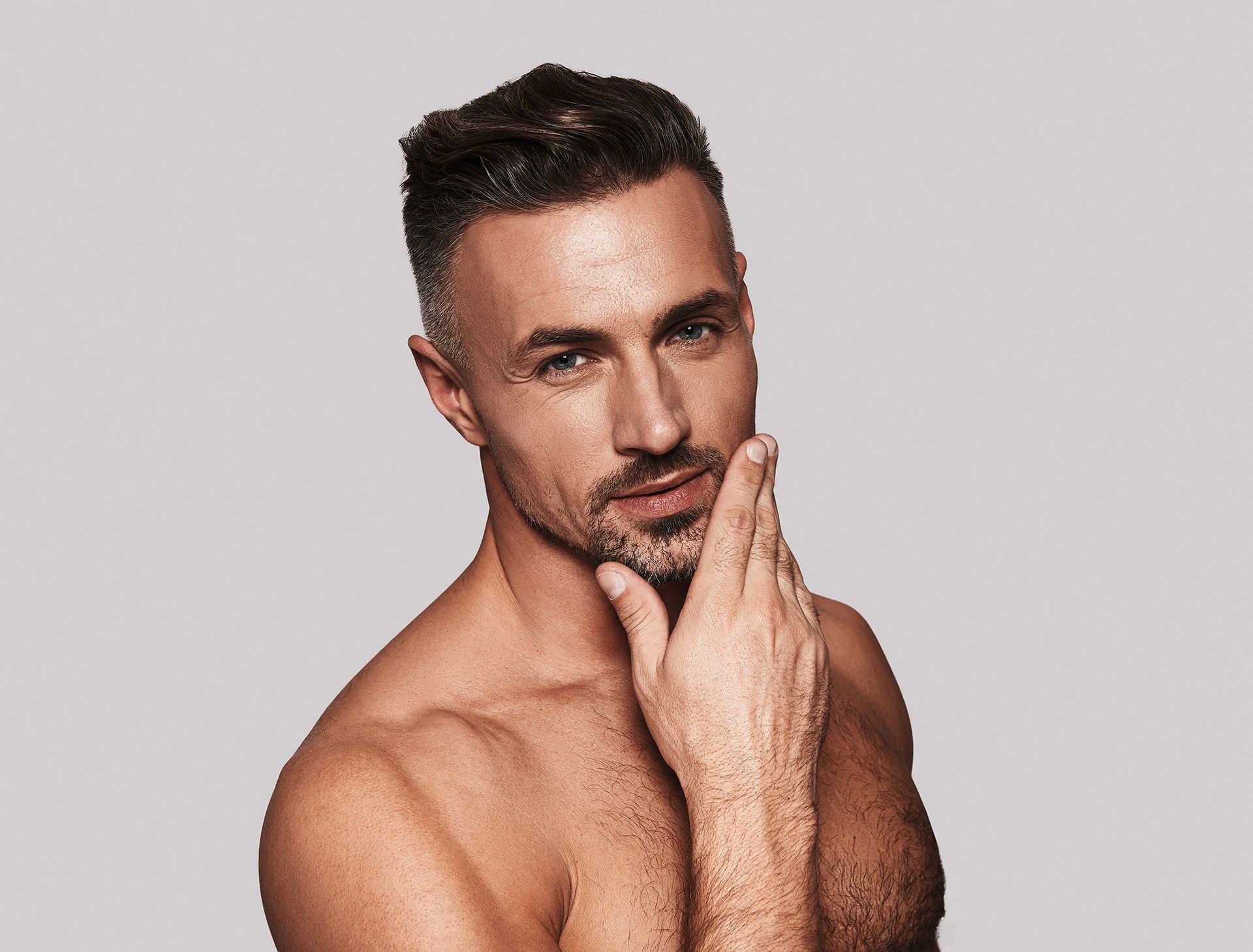 Handsome Middle-aged Man