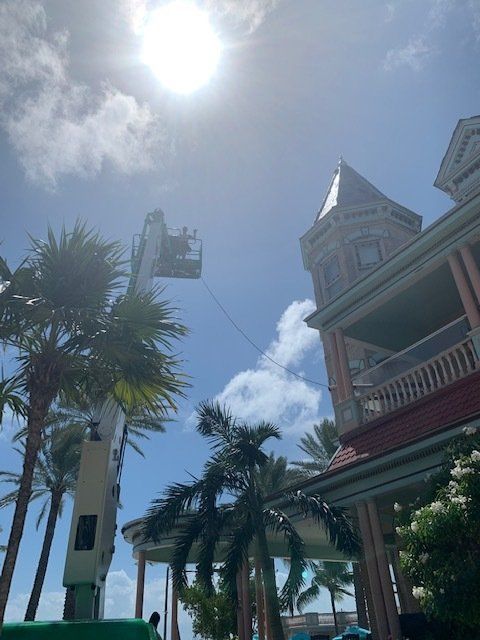 Working in historical roof — Key West, FL — A Plus Roofing of Key West