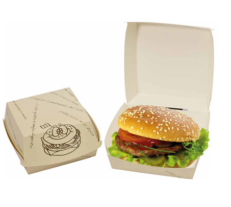 cartone per hamburger
