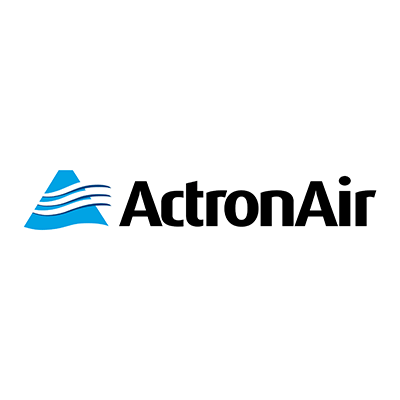The acronair logo is on a white background.