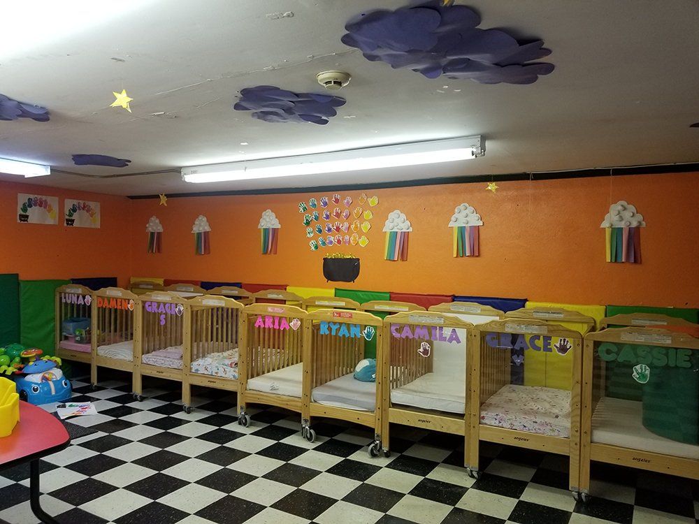 Toddler Cribs With Names — St. Avenel, NJ — Pumpkin Patch Child Care Centers