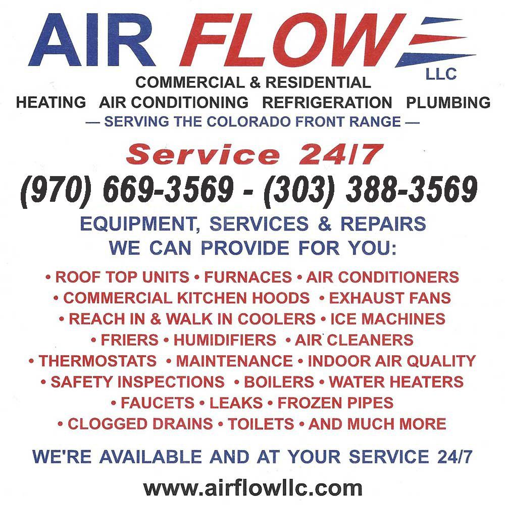 Air FLow Service Tag - Air Flow in Loveland, CO
