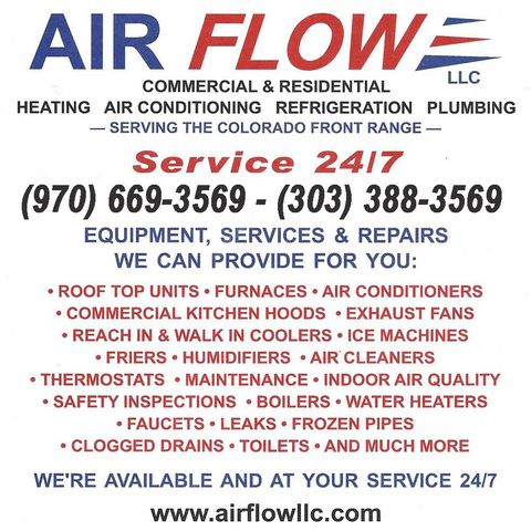 Air FLow Service Tag - Air Flow in Loveland, CO