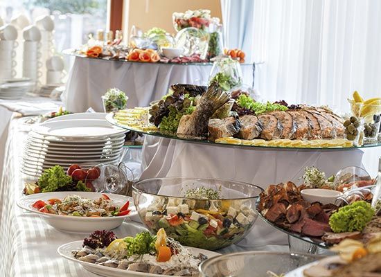 Snacks On Banquet Table — Newtown, PA — Piccolo Trattoria Italian Catering