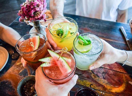 Watermelon And Passionfruit Drinks — Newtown, PA — Piccolo Trattoria Italian Catering