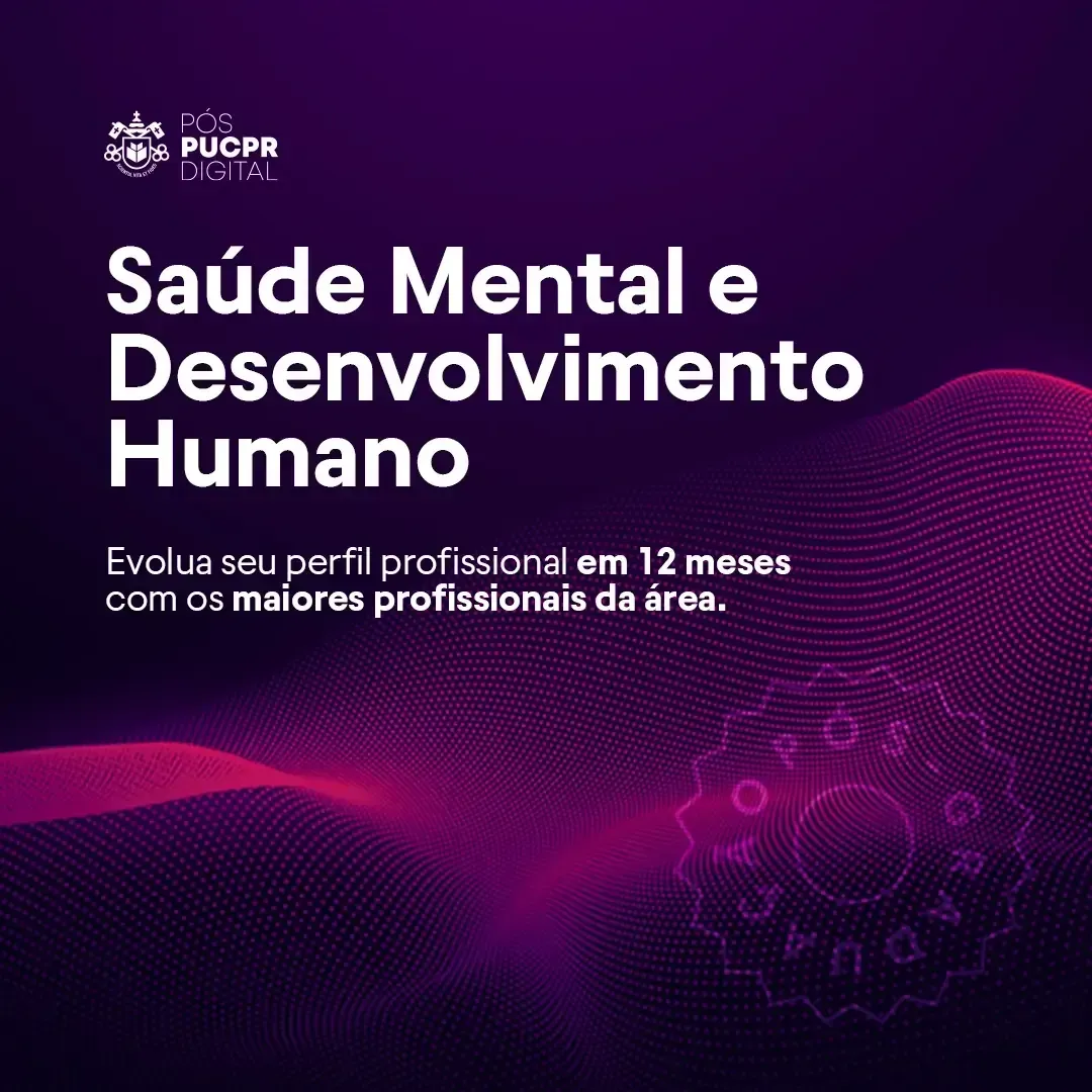 Poster for PUCPR with text 