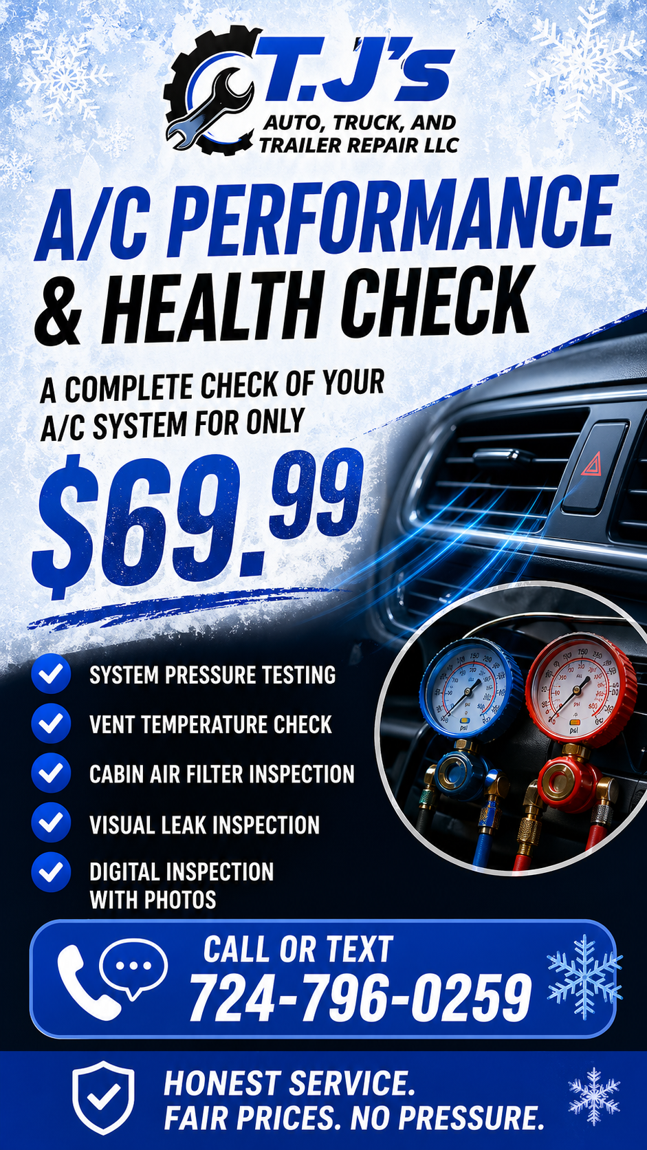 May Promotion | T.J.'s Auto, Truck, & Trailer Repair