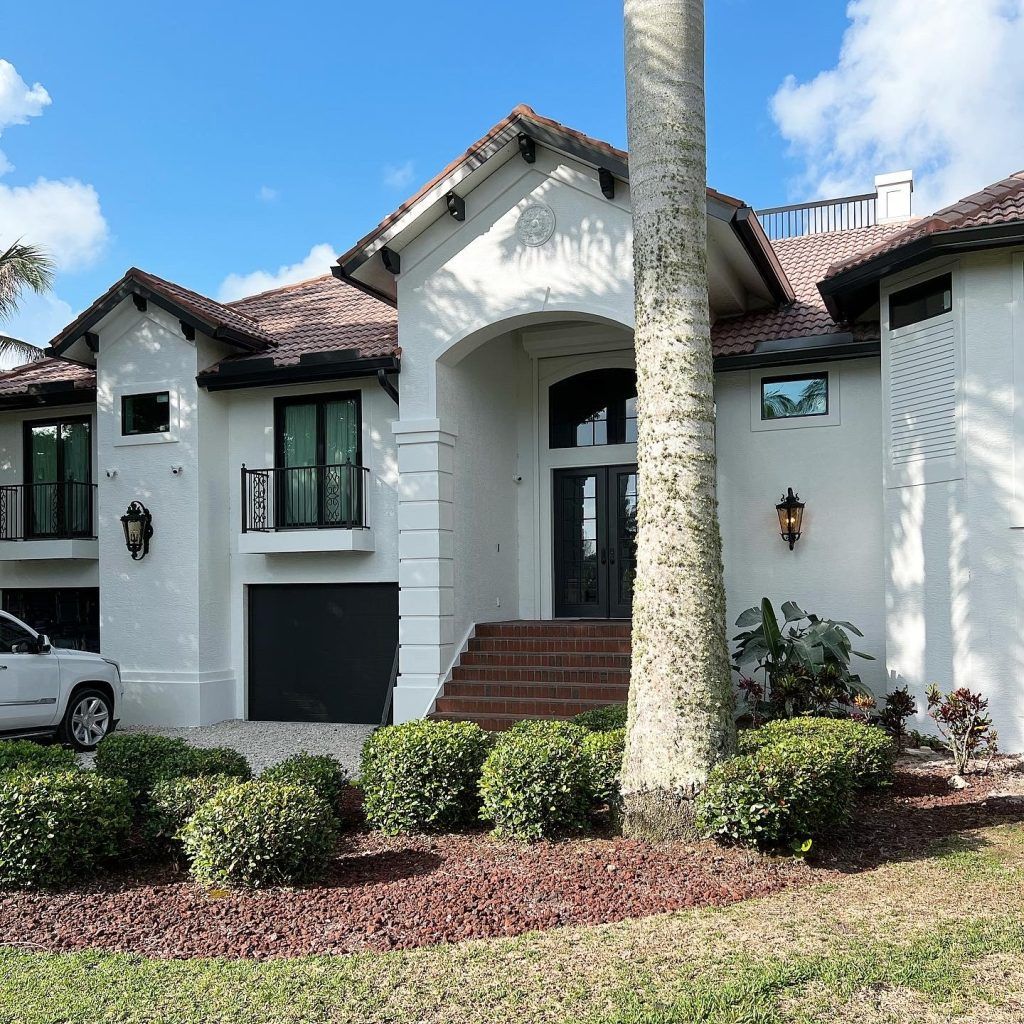 Amazing House With Landscape — Fort Myers, FL — Sons Of Monaco Painting