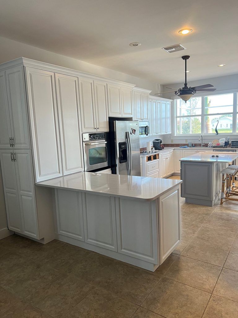 White Colored Kitchen — Fort Myers, FL — Sons Of Monaco Painting