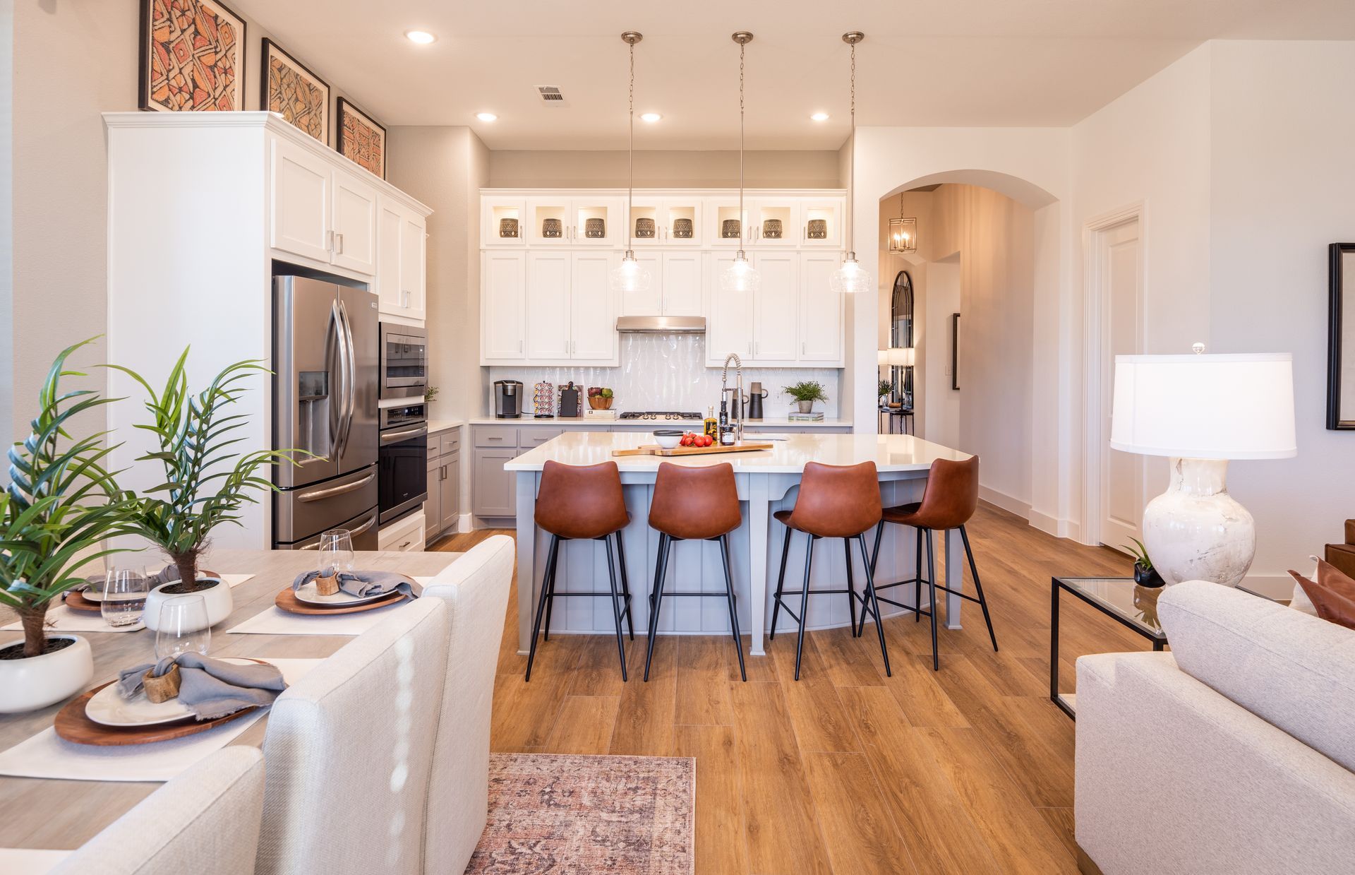 Furnished Kitchen | Morningstar Homes