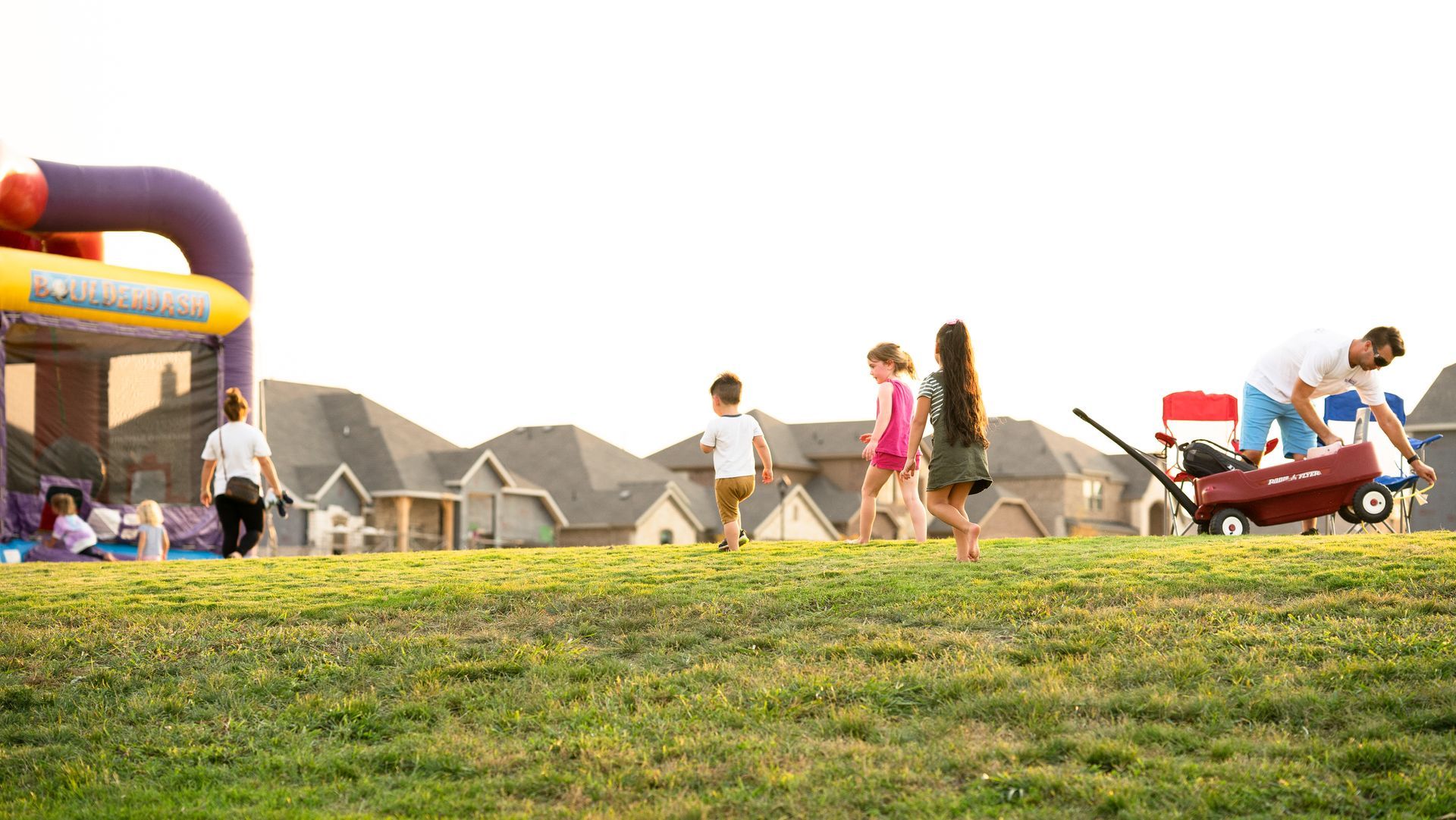 Children Walking Outside | Morningstar Homes