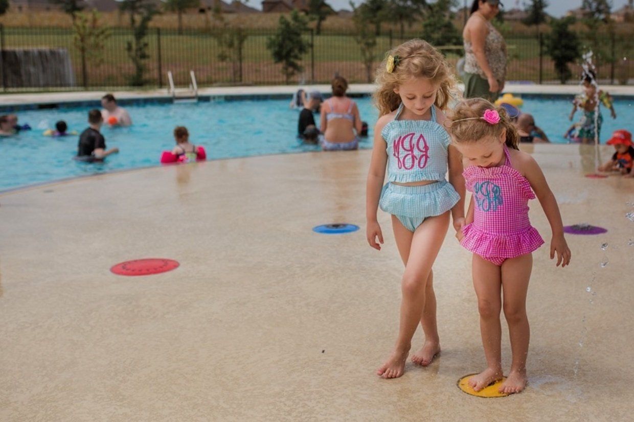 Children at Community Pool | Morningstar Homes