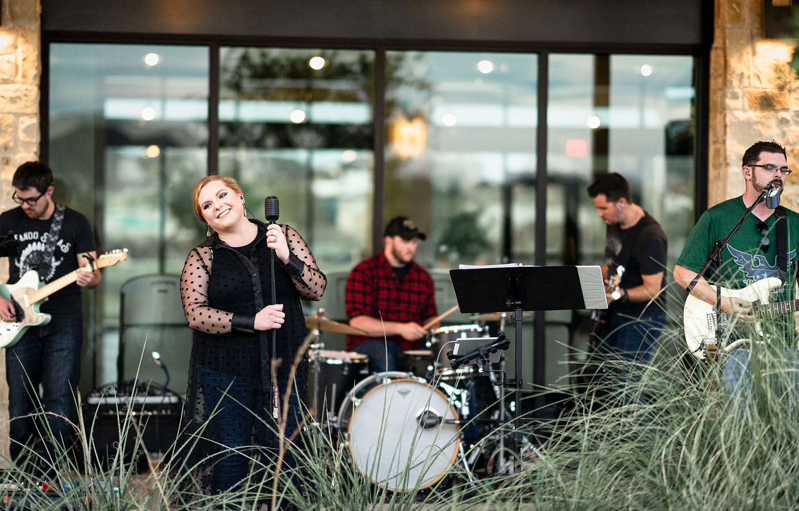 Band Performing at Outdoor Event | Morningstar Homes