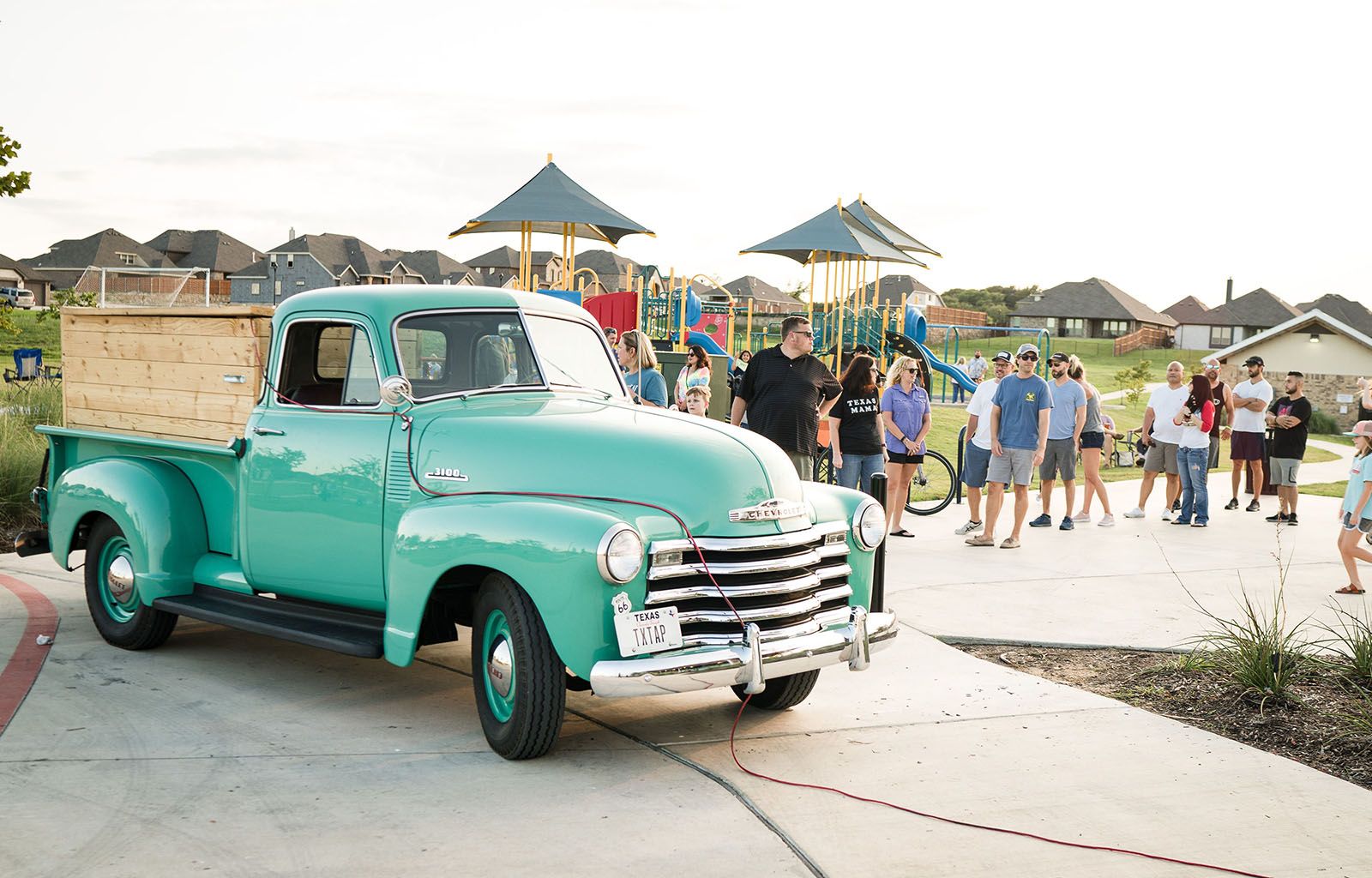 Vintage Car at Outdoor Event | Morningstar Homes