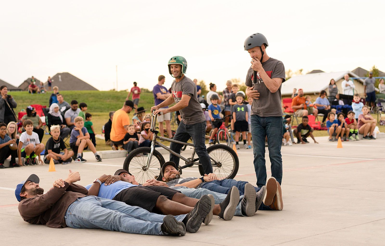Bike Event Demonstration | Morningstar Homes